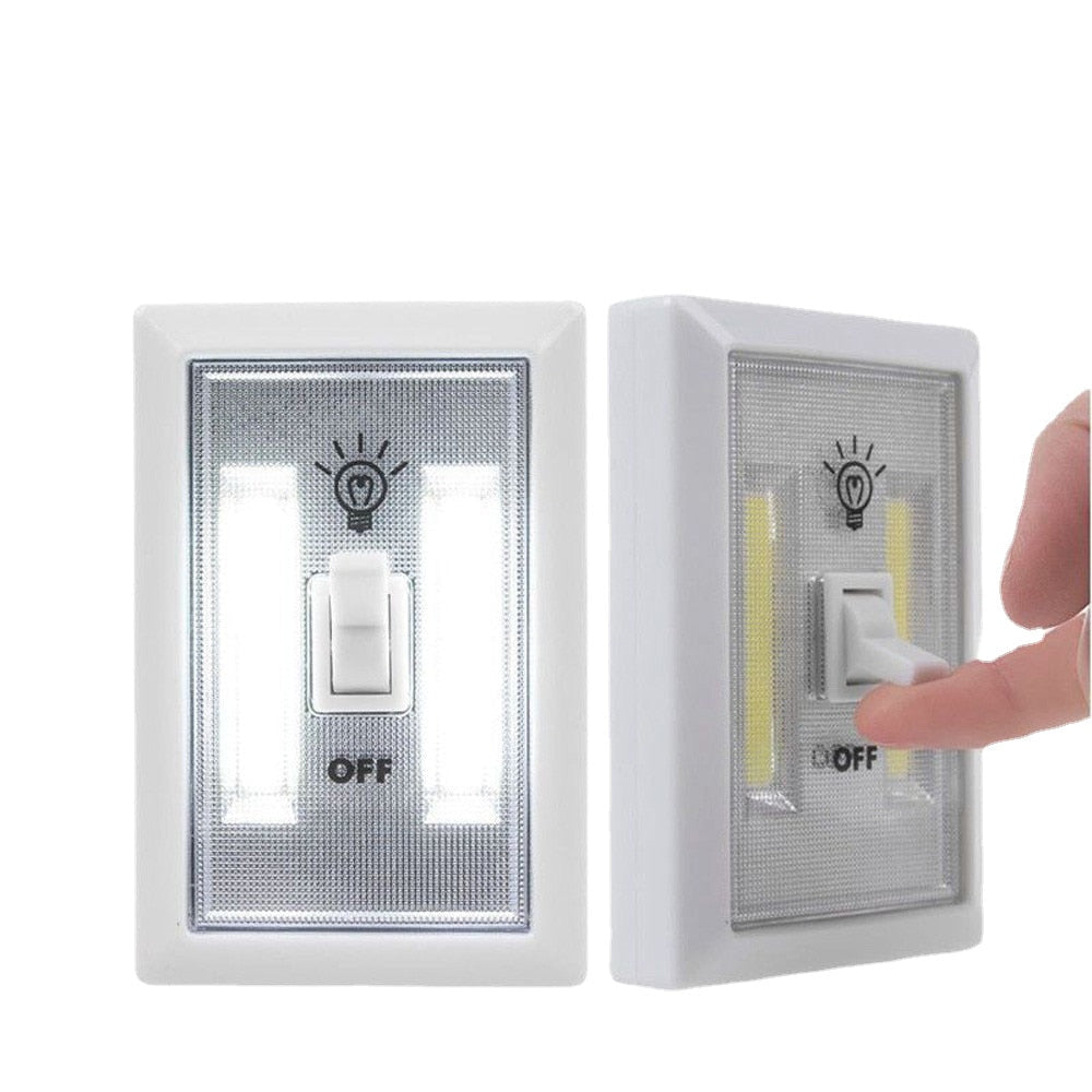 Magnetic Mini COB LED Cordless Lamp Switch Wall Night Lights Image 6