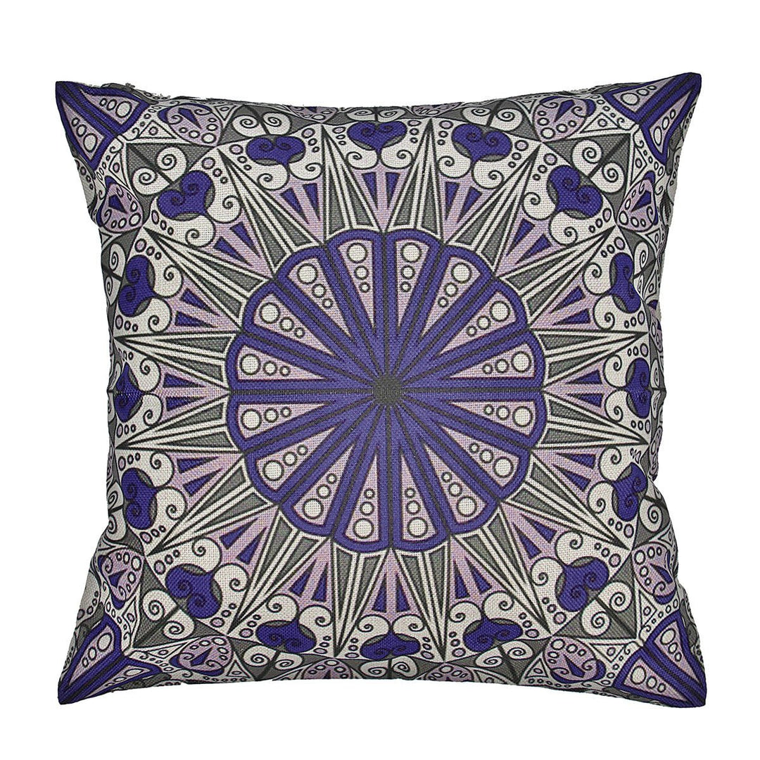 Mandala Series National Wind Theme Pillow Cover and Cushion Cover Image 7