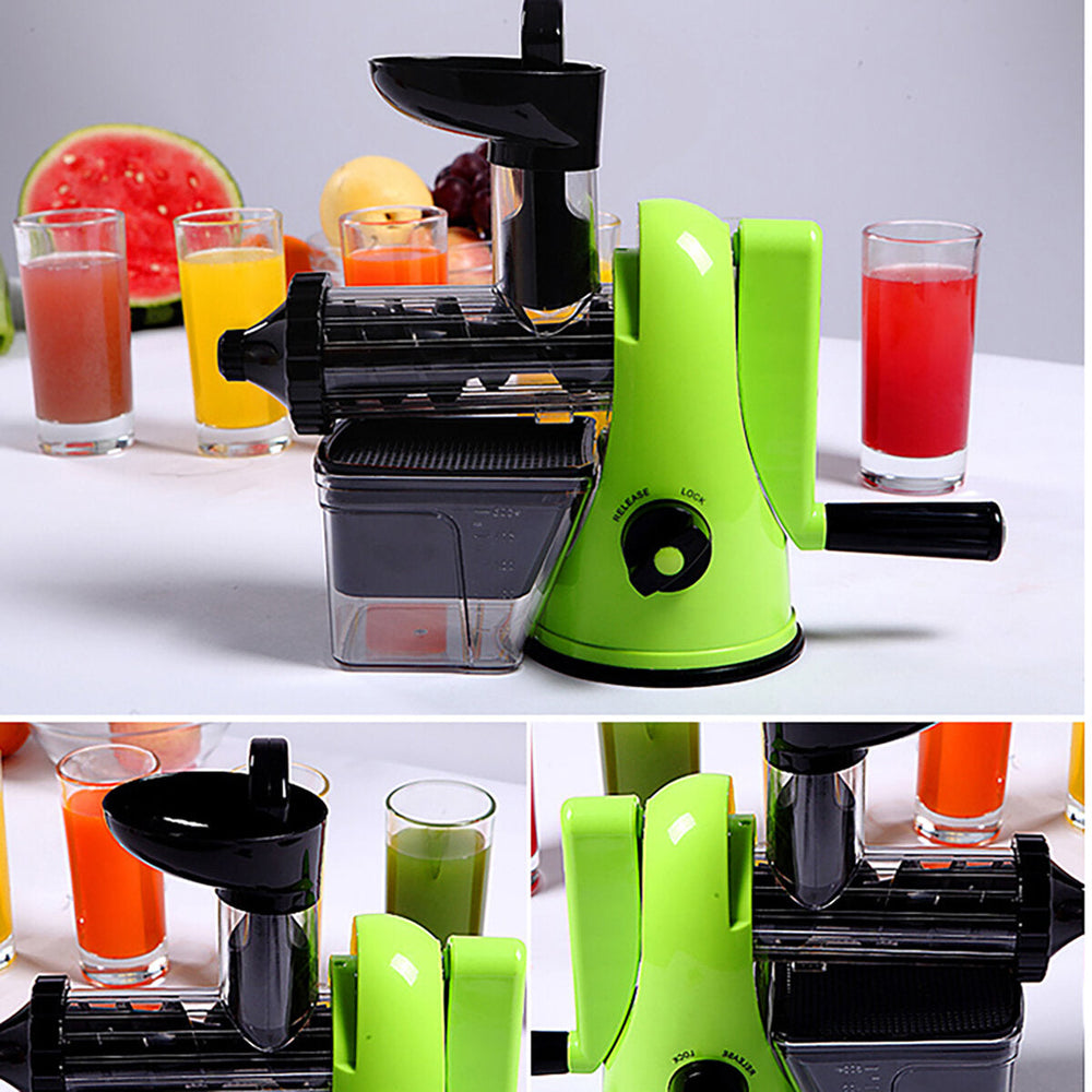 Manual Juicer Press Extractor Baby Food Supplement Fruit Squeezer for Kitchen Image 2