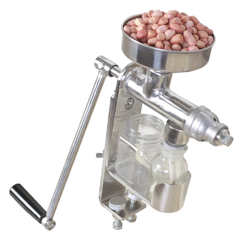 Manual Oil Press Machine Stainless Steel for Seeds Nuts Beans Image 3