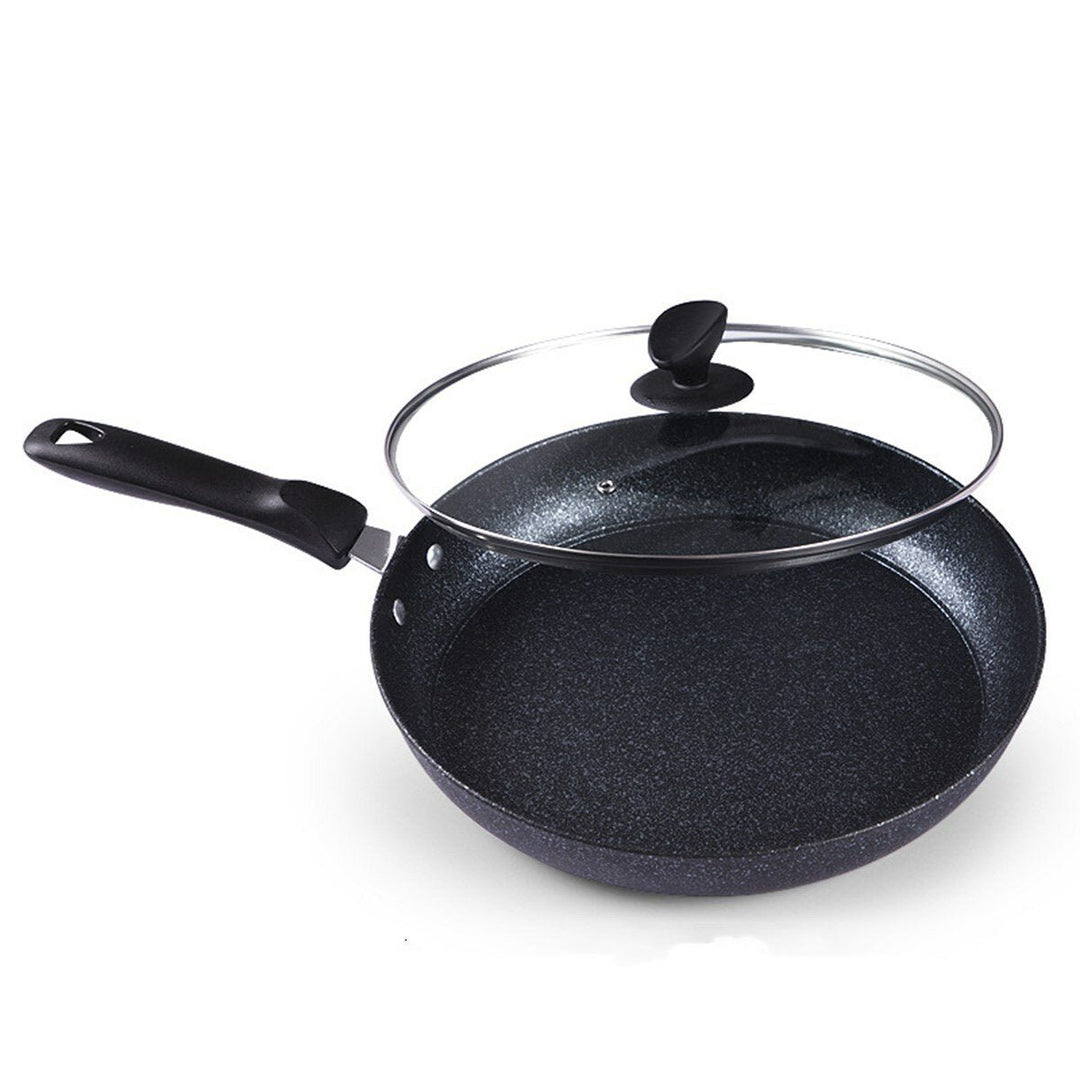 Marble Frypan Frying Pan Non Stick Pot Maifan Stone Gas Electric Induction Hob Image 2