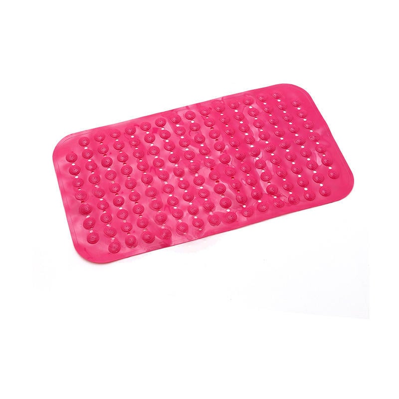 Massage Skid Bath Sucker Mat with Suction Cups Anti Slip Safety Shower Carpet Bathtub Bathmat Image 1