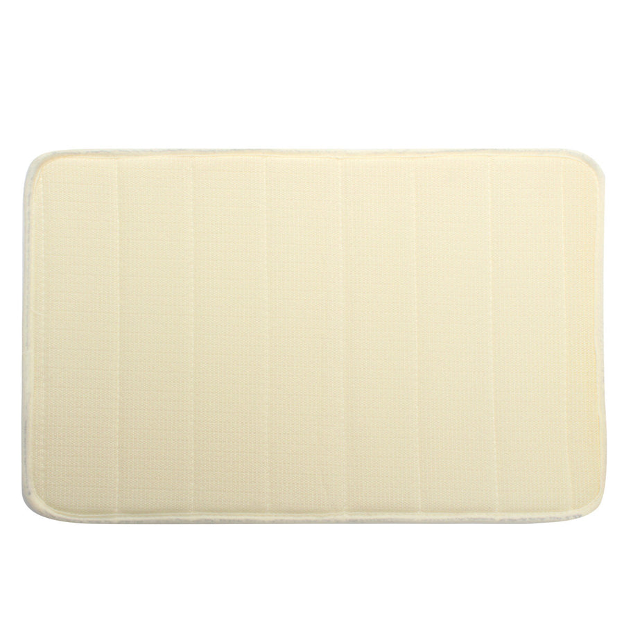 Memory Foam Absorbent Soft Floor Mats Non-slip Rugs Bath Bathroom Bedroom Carpet Image 1