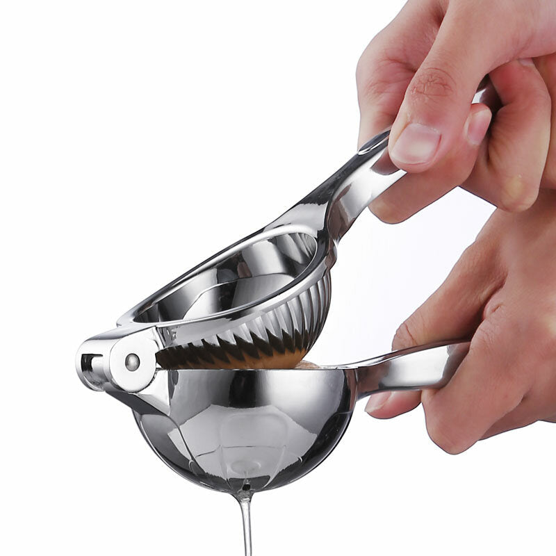 Metal Lemon Squeezer Citrus Juicer Manual Press Juice Extracting Tool Image 5