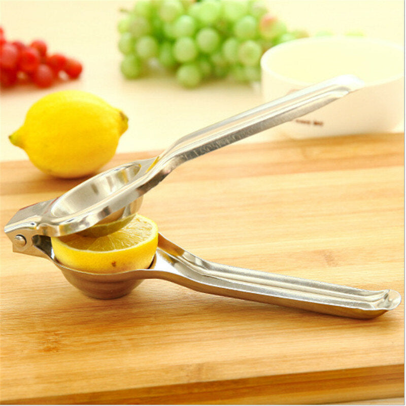 Metal Lemon Squeezer Citrus Juicer Manual Press Juice Extracting Tool Image 6