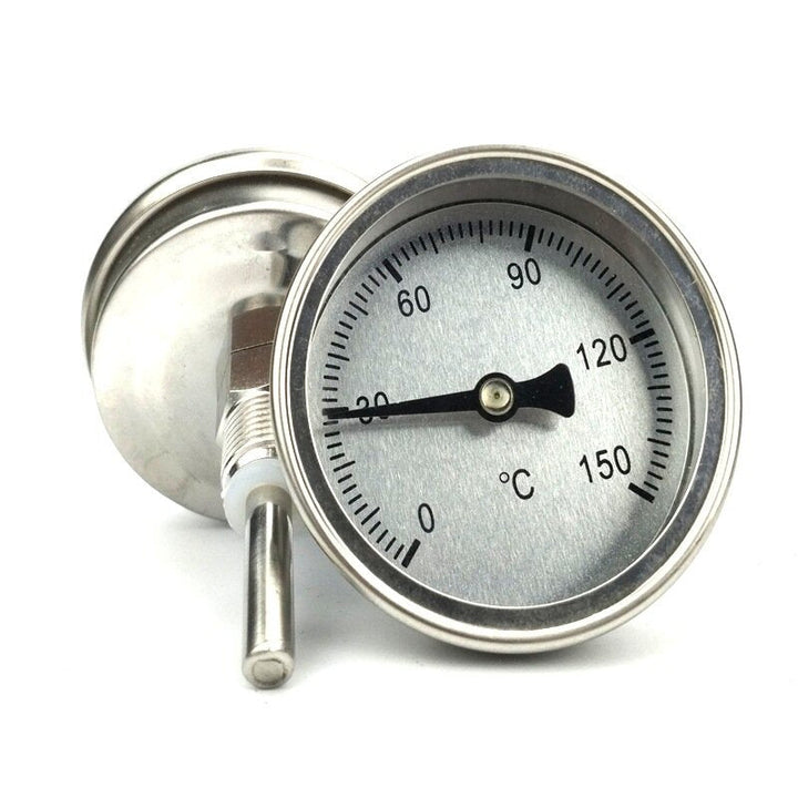 Metal Thermometer Stainless Steel Material Battery-free Waterproof Liquor Making Accessories Image 1