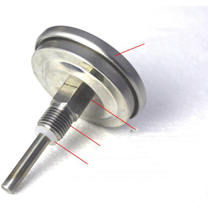 Metal Thermometer Stainless Steel Material Battery-free Waterproof Liquor Making Accessories Image 3