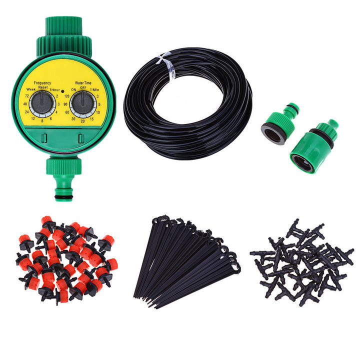 Micro Drip Irrigation System Plant Automatic Spray Greenhouse Watering Kits Garden Hose Adjustable Dripper Sprinkler Image 1