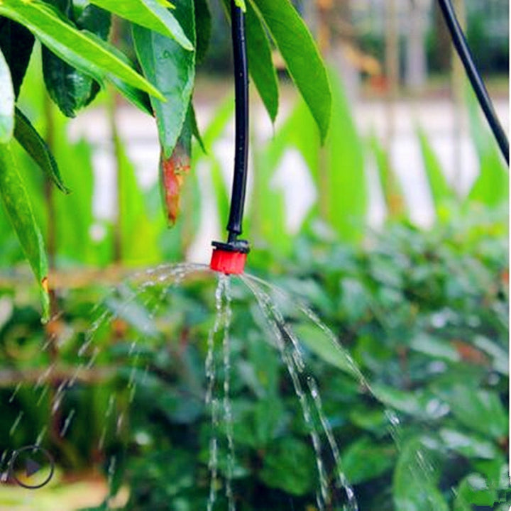 Micro Drip Irrigation System Plant Automatic Spray Greenhouse Watering Kits Garden Hose Adjustable Dripper Sprinkler Image 4