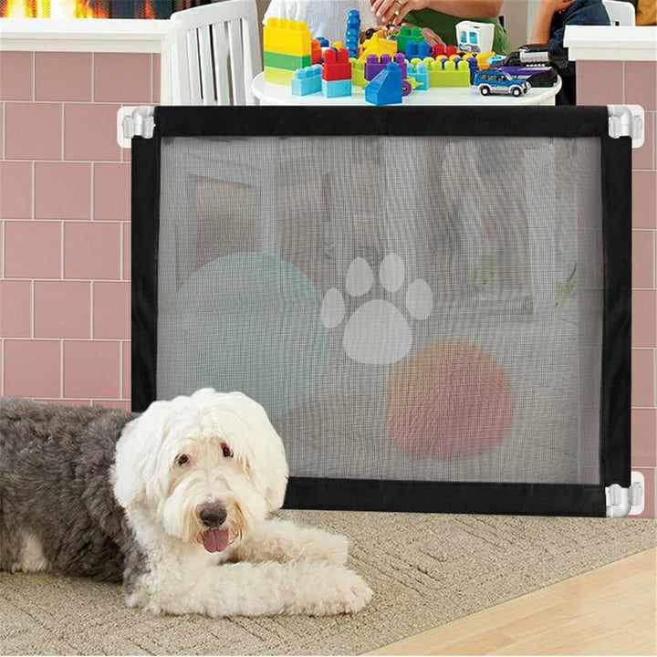 Mesh Magic Pet Dog Gate Safe Guard And Install Anywhere Pets Safety Enclosure US Gateway Image 2