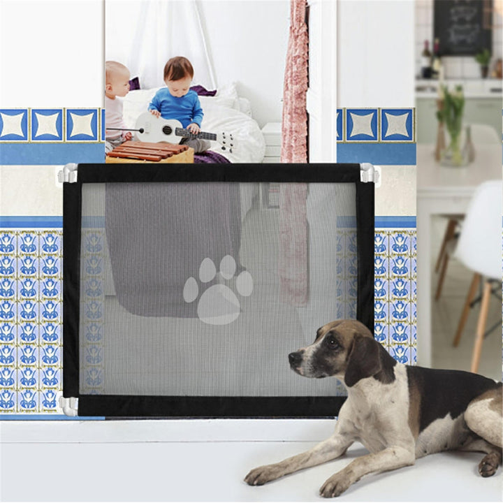 Mesh Magic Pet Dog Gate Safe Guard And Install Anywhere Pets Safety Enclosure US Gateway Image 3