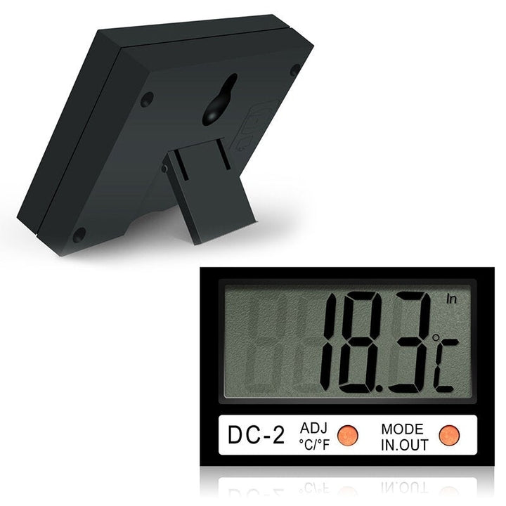 Mini LCD Digital Thermometer Thermostat Temperature Tester for Indoor Outdoor Temperature Clock Image 1