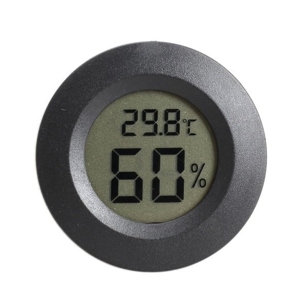 Mini LCD Celsius Digital Thermometer Humidity Meter Freezer Tester Temperature Humidity Meter Detect Image 2