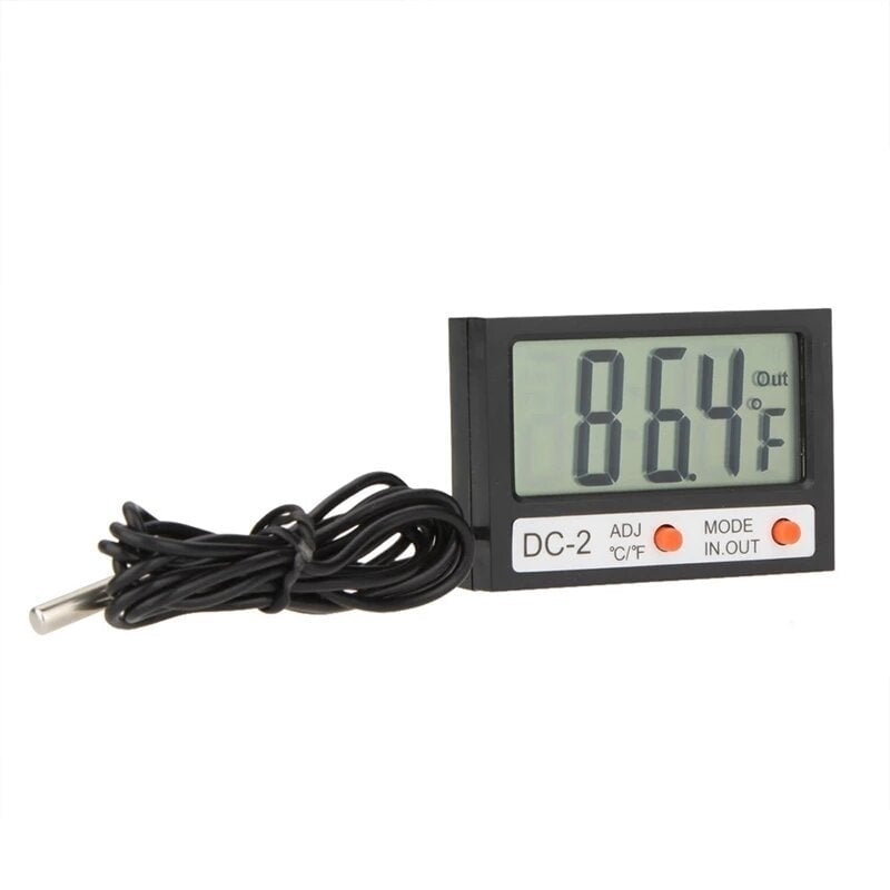 Mini LCD Digital Thermometer Thermostat Temperature Tester for Indoor Outdoor Temperature Clock Image 2