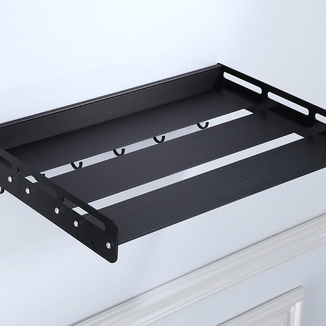 Microwave Oven Stand Storage Rack Shelf Space Saving Kitchen Bracket Image 3