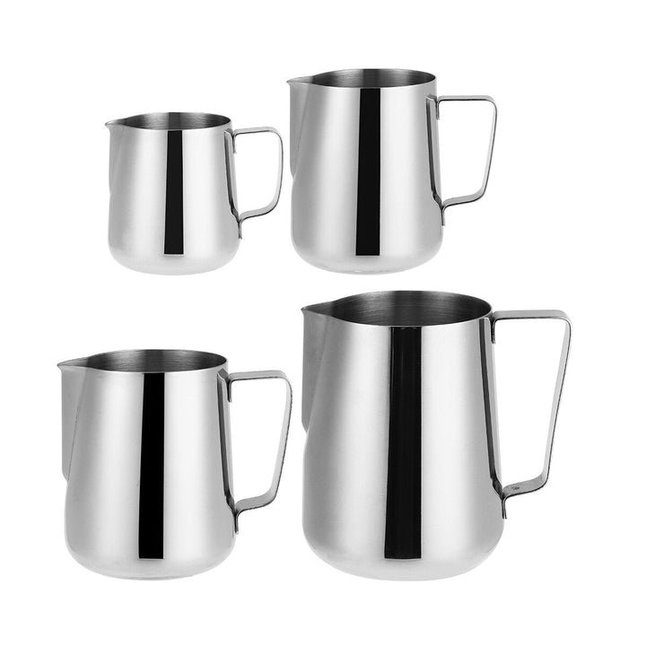 Milk Frothing Cup Pitcher Art Jug Mug Creamer Latte Coffee Craft Stainless Steel Image 1