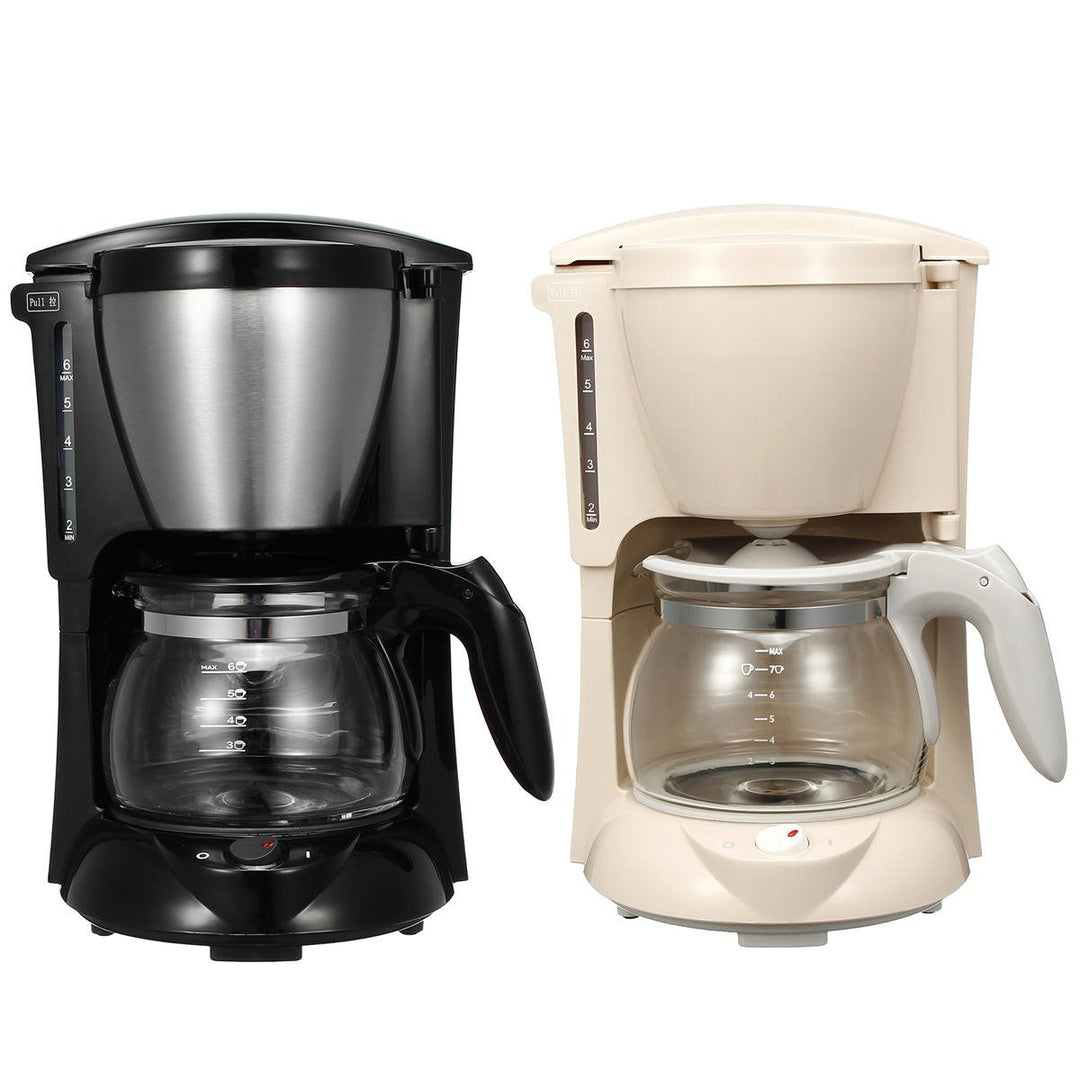 Mini American Coffee Drip Coffee Machine Portable Coffee Maker Home Espresso Coffee Grinder Image 1