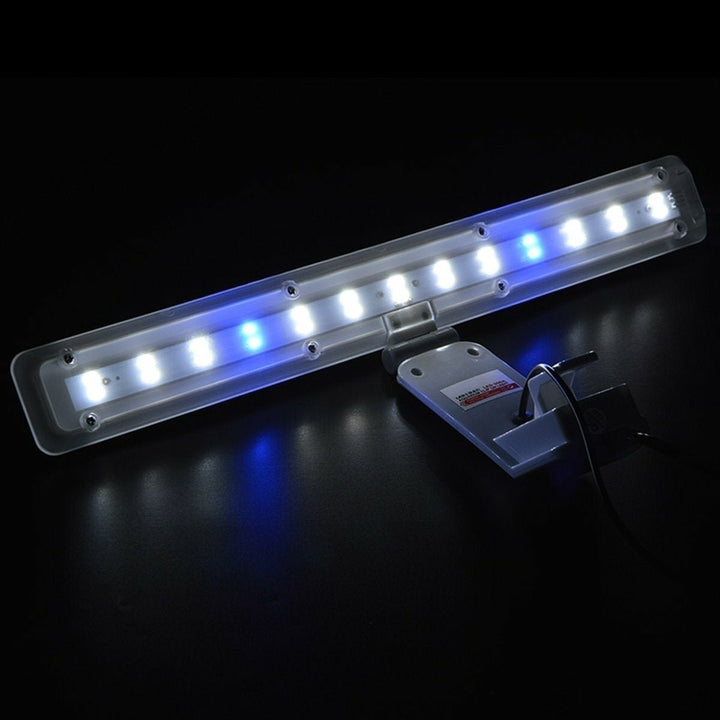 Mini Aquarium LED Light Adjustable Fish Tank Water Grow Lighting with Clamp Image 1