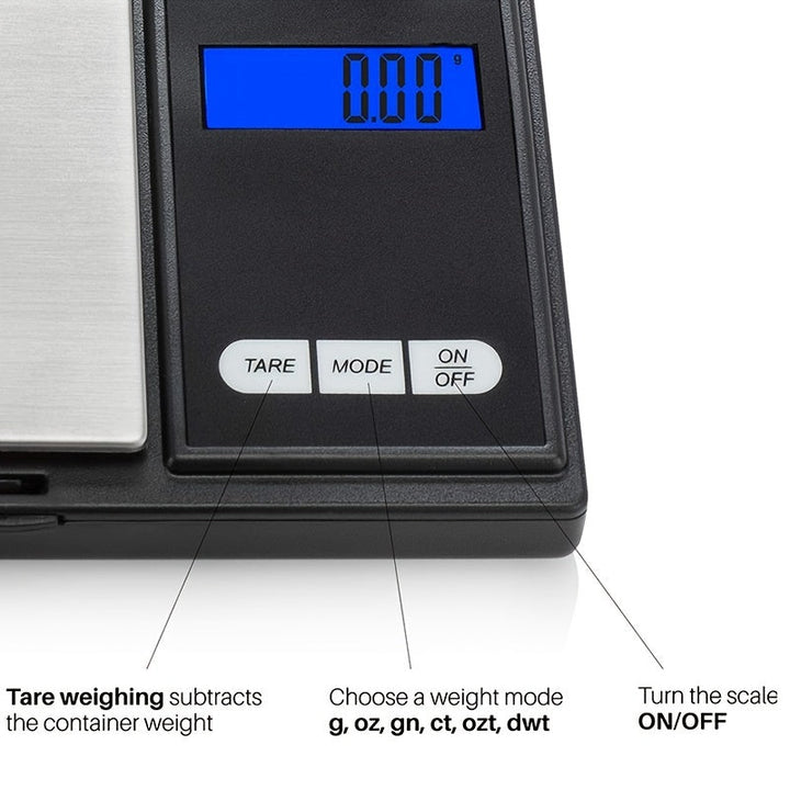 Mini Digital Gram Scale With LCD Display For Jewelry Food Image 7