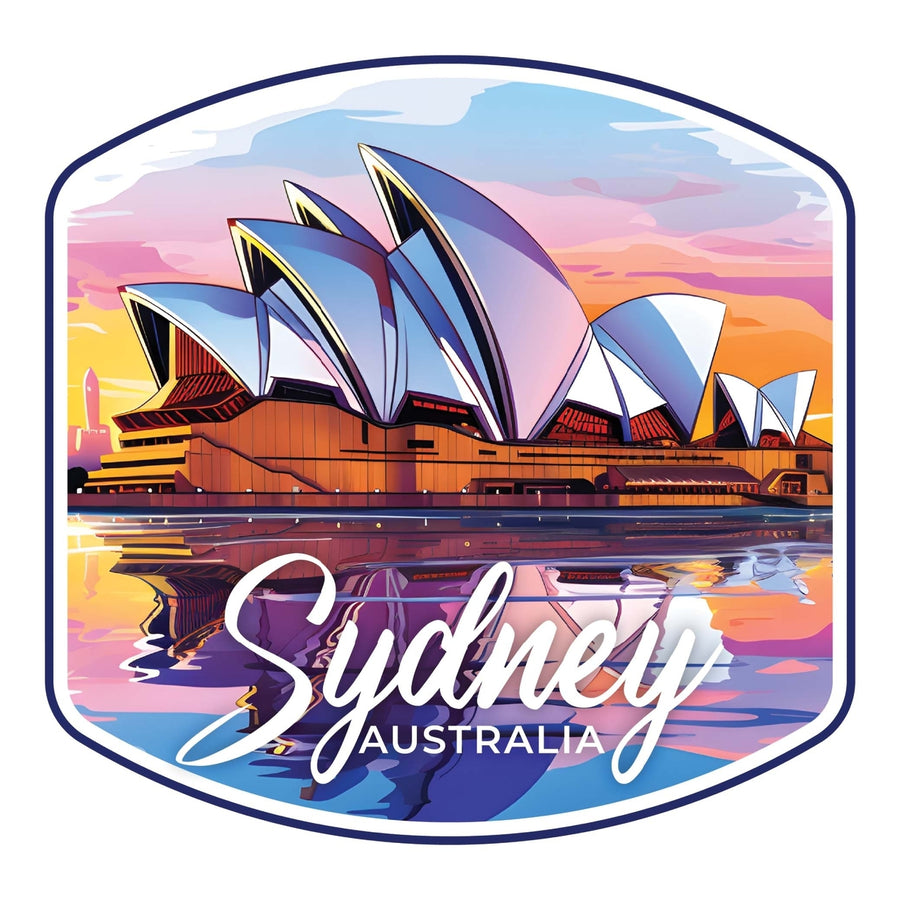 Sydney Australia Design A Souvenir Vinyl Decal Sticker Image 1