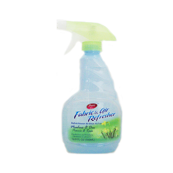 Pure Air Fabric and Air Refresher, Meadows and Dew (500ml) Image 1