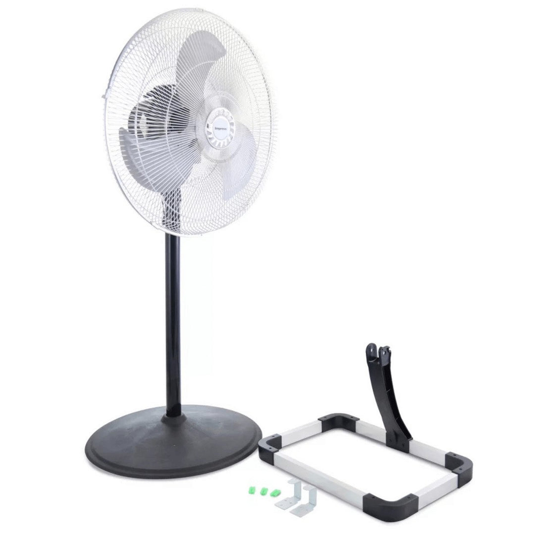 Impress 18-Inch 3-in-1 High-Velocity Fan with Floor Stand and Wall Mount Image 3