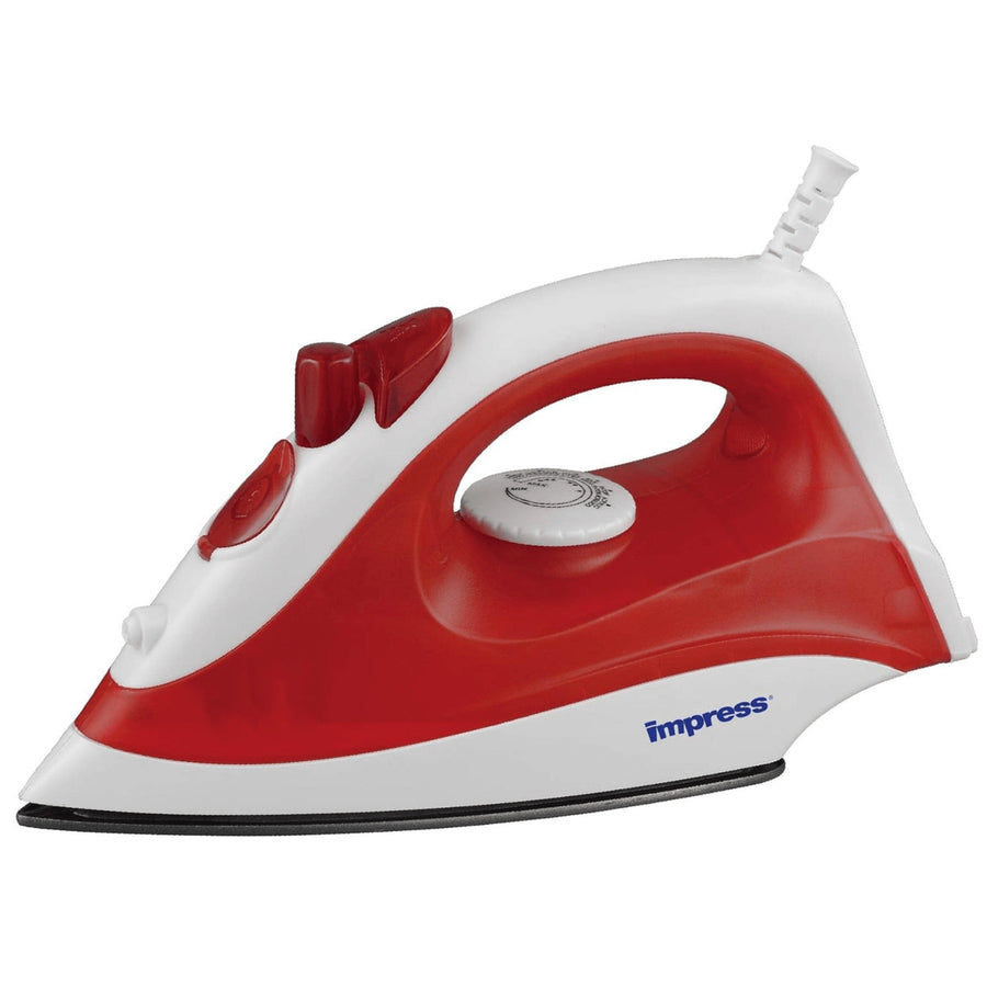 Impress Compact Non-Stick Steam and Dry Iron Model IM-11R with Spray Function Image 1