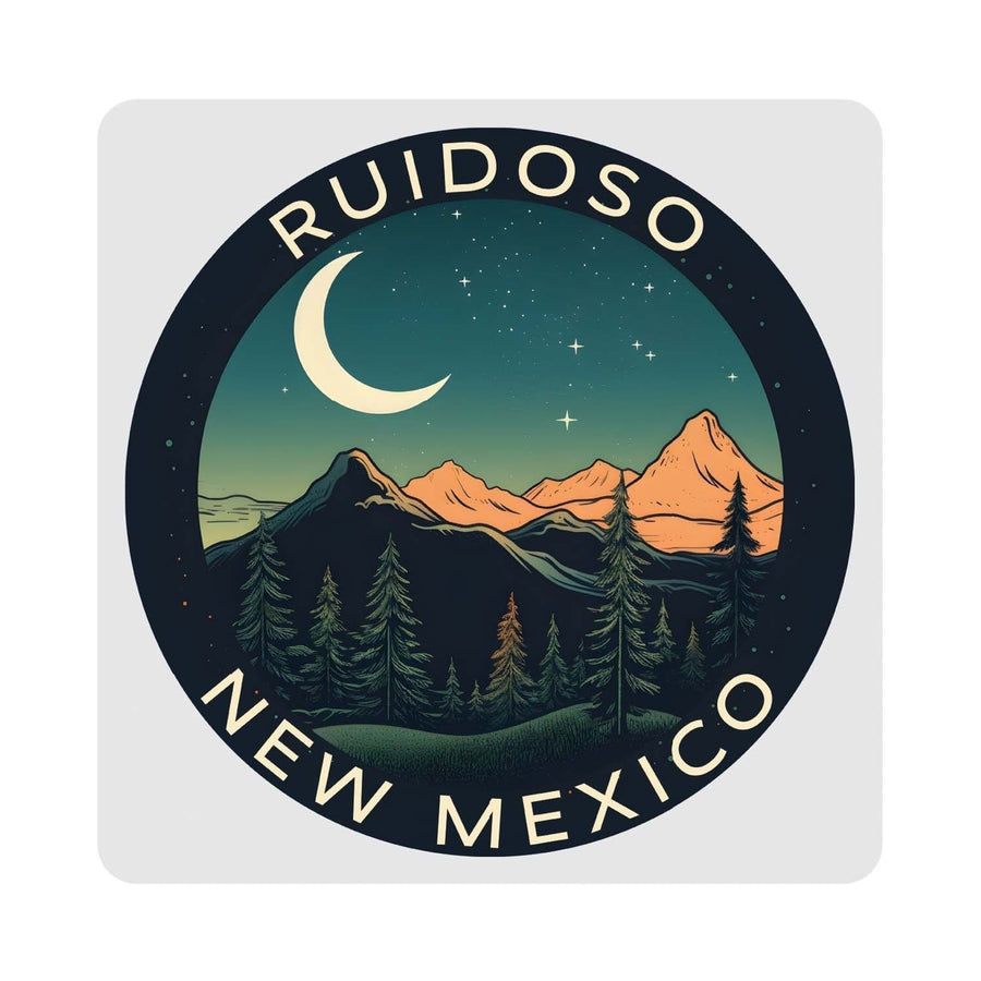 Ruidoso Mexico Design A Souvenir 4x4-Inch Coaster Acrylic 4 Pack Image 1