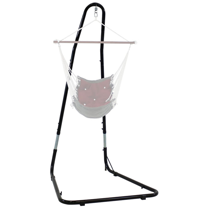 Sunnydaze Powder-Coated Steel Adjustable Hammock Chair Stand - 93 in Image 10