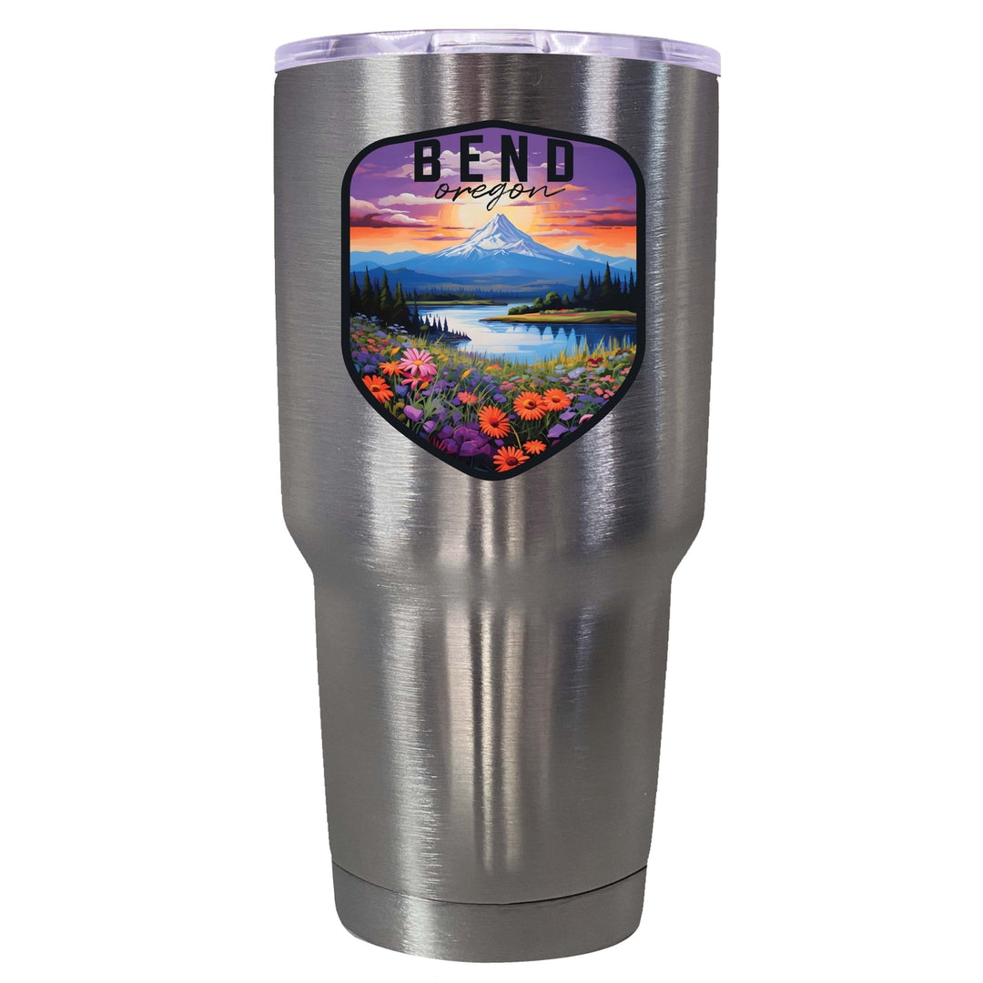 Bend Oregon Design A Souvenir 24 oz Insulated Stainless Steel Tumbler Image 9