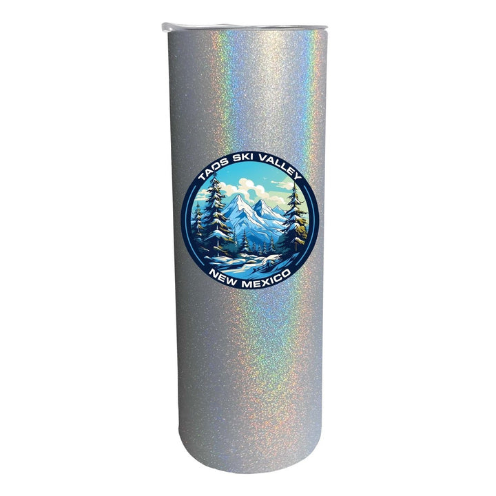 Taos Ski Valley Design A Souvenir 20 oz Insulated Stainless Steel Skinny Tumbler Image 1