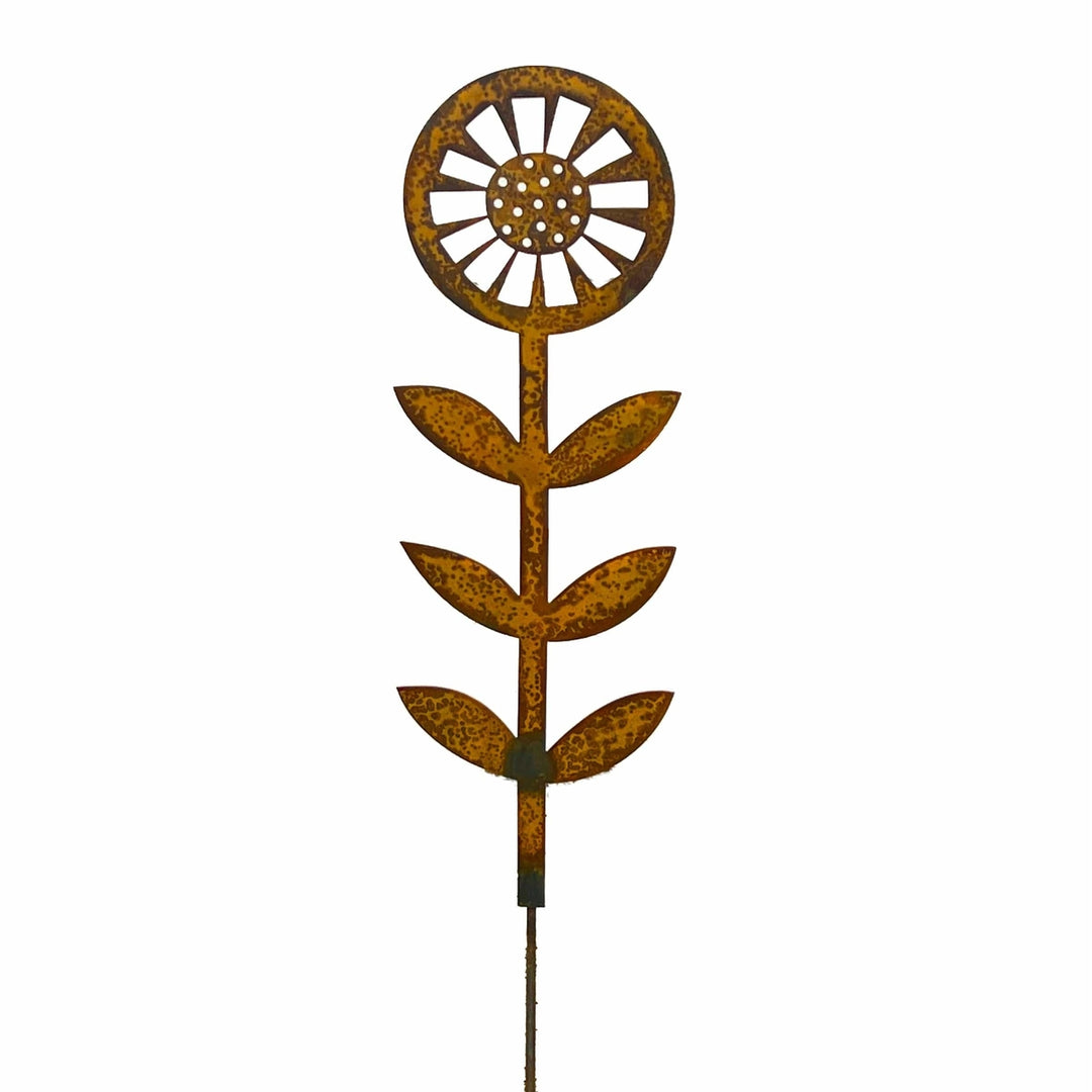 Prairie Dance Contemporary Sunflower Garden Stake Image 3