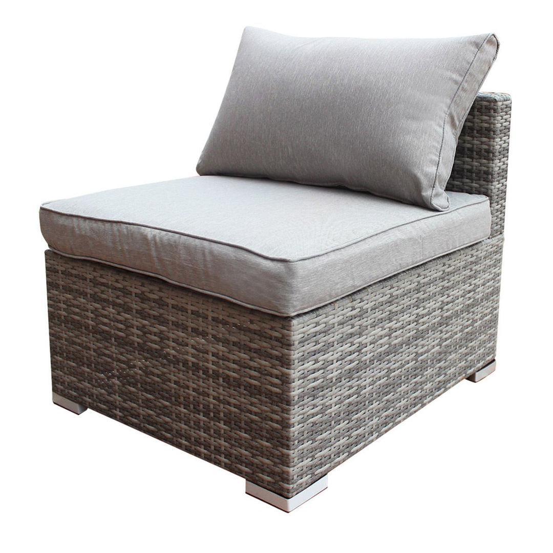 Costway Patio Rattan Sofa Furniture Set Infinitely Combination Cushioned PE Wicker Image 1