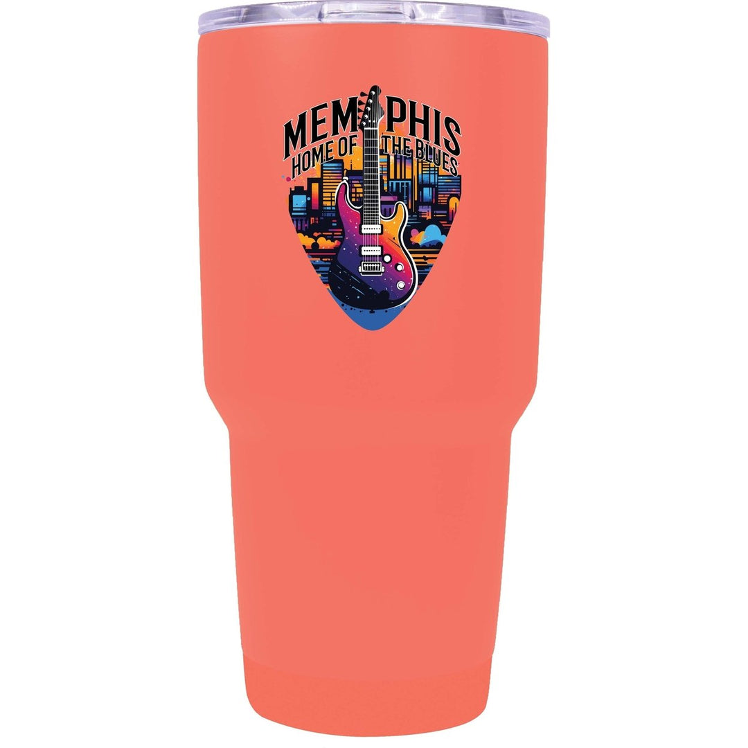 Memphis Tennessee Design B Souvenir 24 oz Insulated Stainless Steel Tumbler Image 1