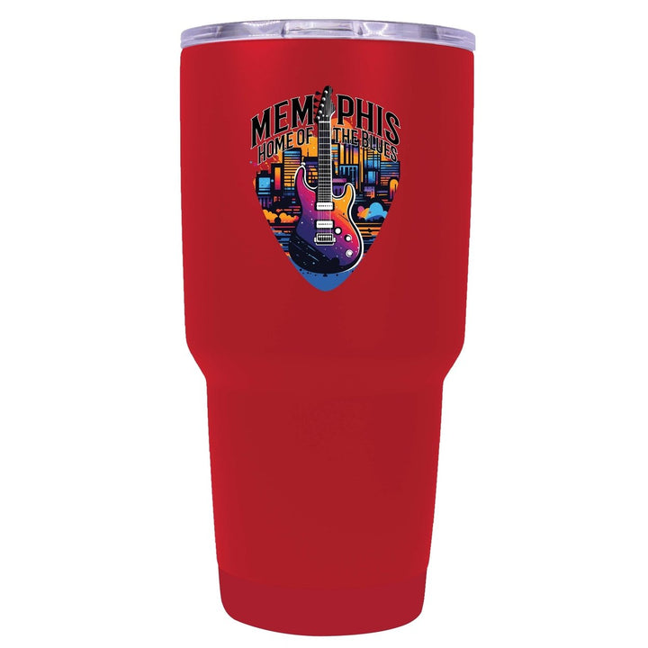 Memphis Tennessee Design B Souvenir 24 oz Insulated Stainless Steel Tumbler Image 7