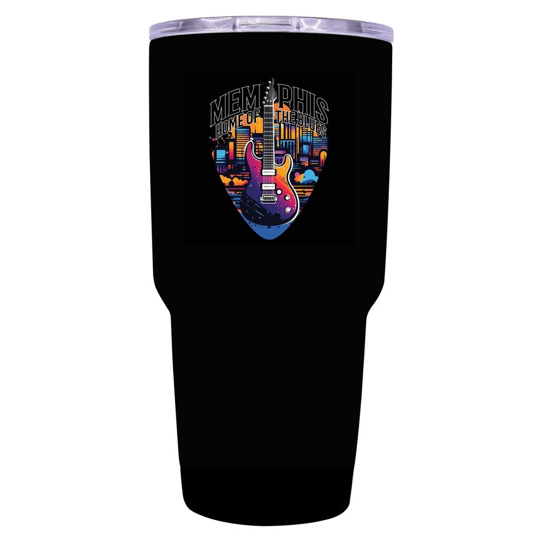 Memphis Tennessee Design B Souvenir 24 oz Insulated Stainless Steel Tumbler Image 9