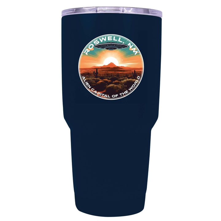 Roswell Mexico Design A Souvenir 24 oz Insulated Stainless Steel Tumbler Image 3