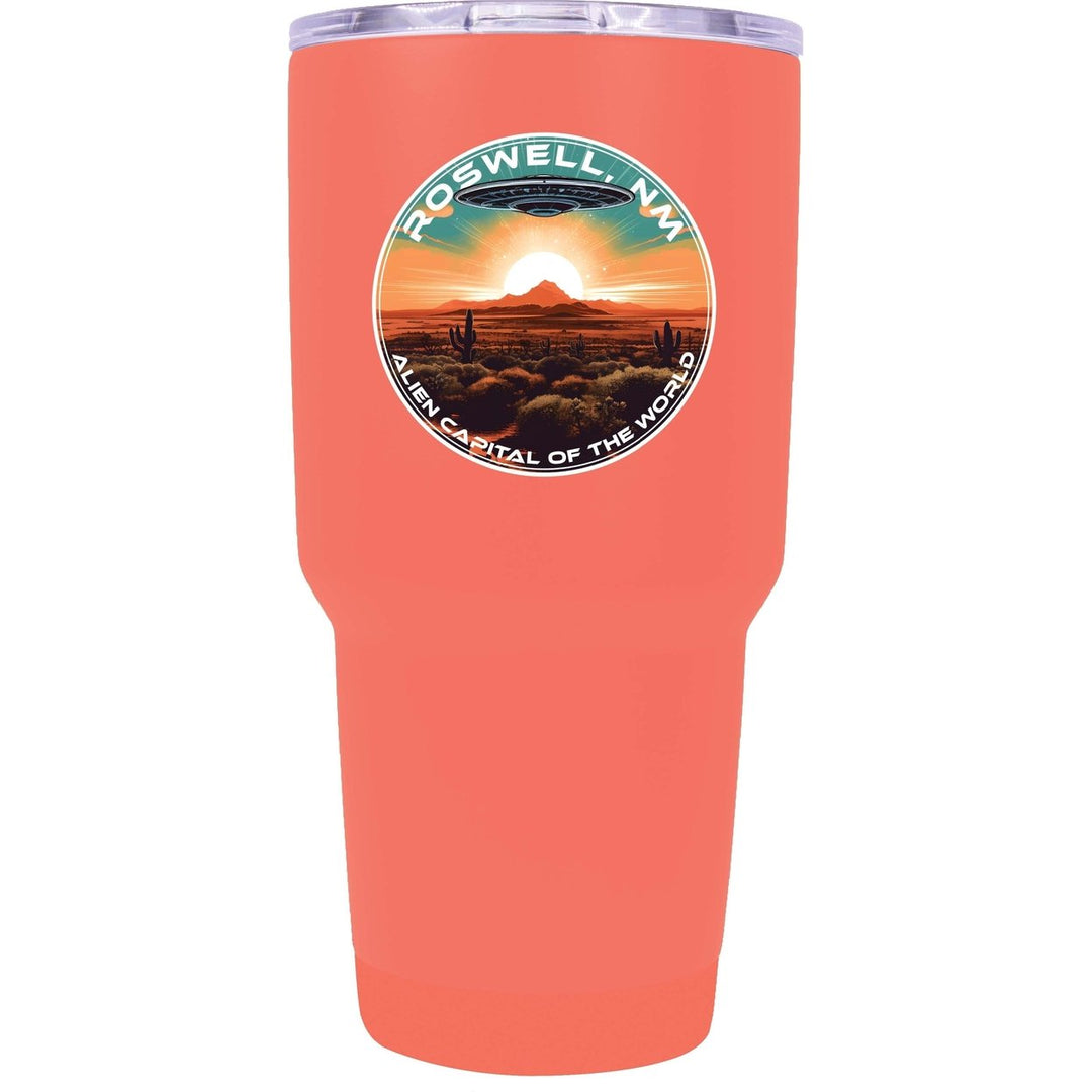 Roswell Mexico Design A Souvenir 24 oz Insulated Stainless Steel Tumbler Image 4