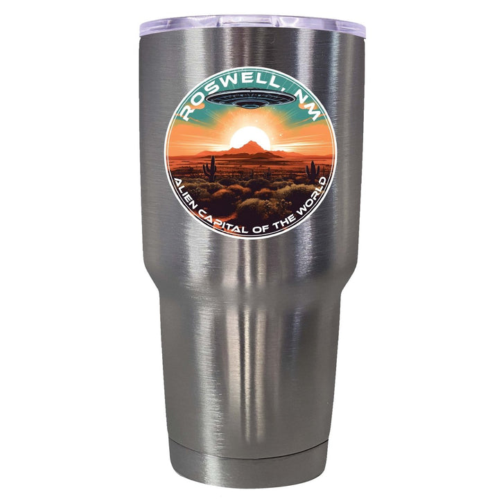 Roswell Mexico Design A Souvenir 24 oz Insulated Stainless Steel Tumbler Image 5