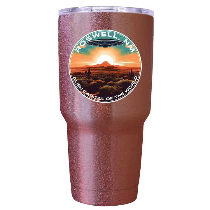 Roswell Mexico Design A Souvenir 24 oz Insulated Stainless Steel Tumbler Image 1