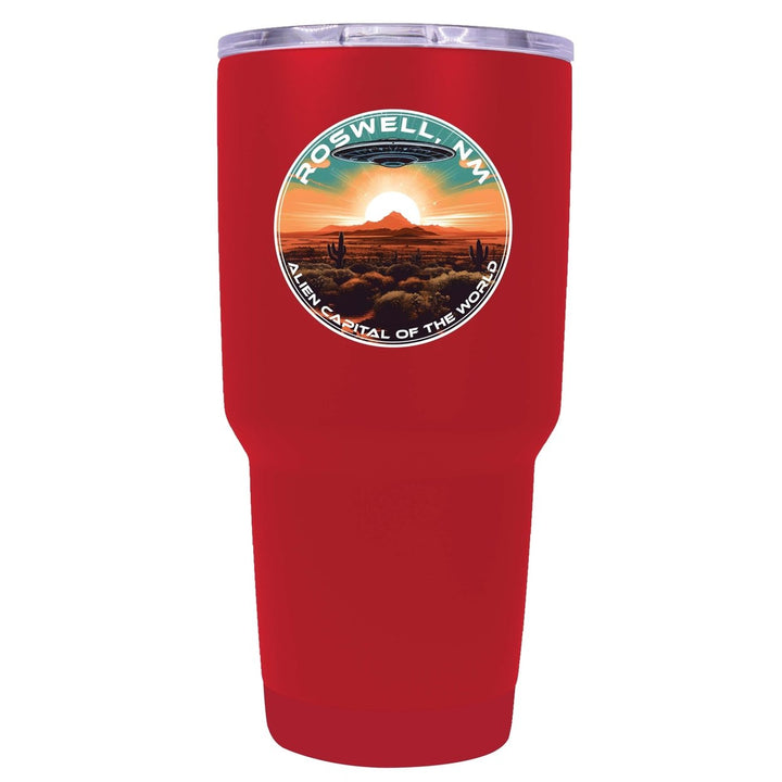 Roswell Mexico Design A Souvenir 24 oz Insulated Stainless Steel Tumbler Image 8