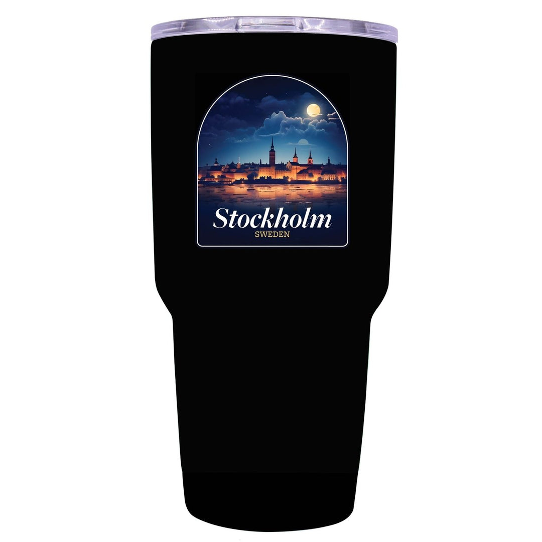 Stockholm Sweden Design B Souvenir 24 oz Insulated Stainless Steel Tumbler Image 3