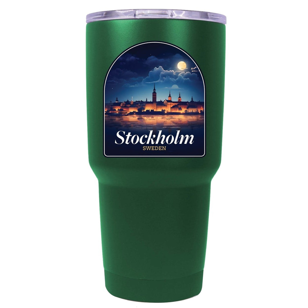 Stockholm Sweden Design B Souvenir 24 oz Insulated Stainless Steel Tumbler Image 5