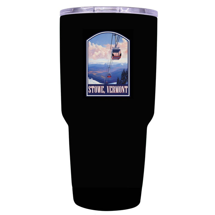 Stowe Mountain Vermont Design B Souvenir 24 oz Insulated Stainless Steel Tumbler Image 6