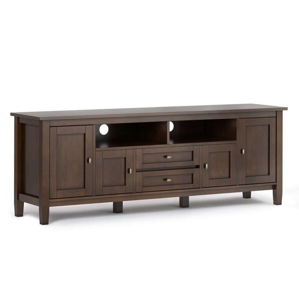 Warm Shaker 72 inch TV Media Stand Image 1