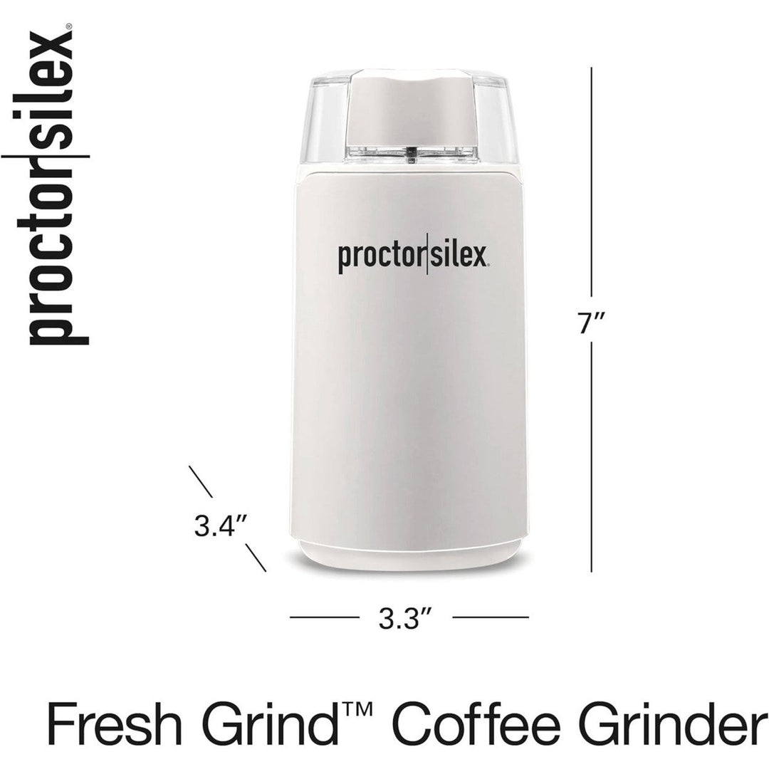 Proctor Silex Fresh Grind Electric Coffee Spice Grinder 80300PS Stainless Steel Image 10