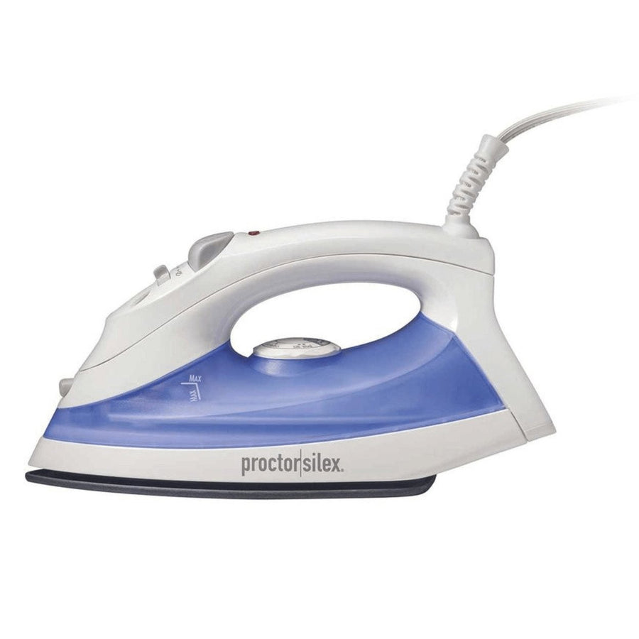 Proctor Silex Steam Iron Adjustable Non-Stick Soleplate Model 17201PS 1200W Image 1