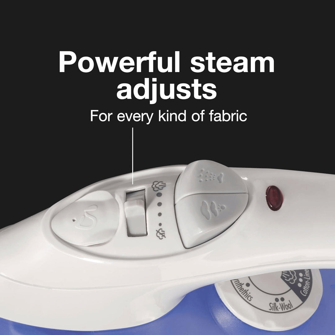 Proctor Silex Steam Iron Adjustable Non-Stick Soleplate Model 17201PS 1200W Image 3