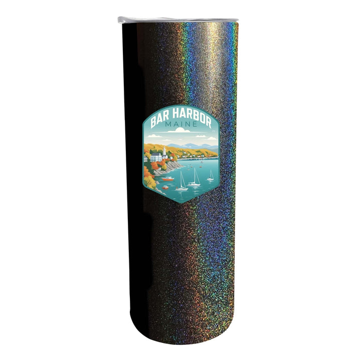 Bar Harbor Maine Design A Souvenir 20 oz Insulated Stainless Steel Skinny Tumbler Image 2