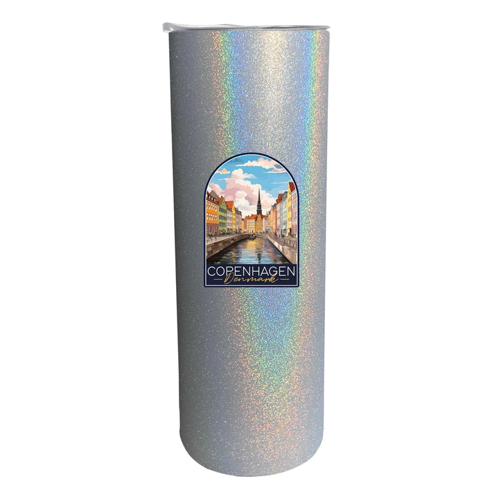 Copenhagen Denmark Design B Souvenir 20 oz Insulated Stainless Steel Skinny Tumbler Image 5